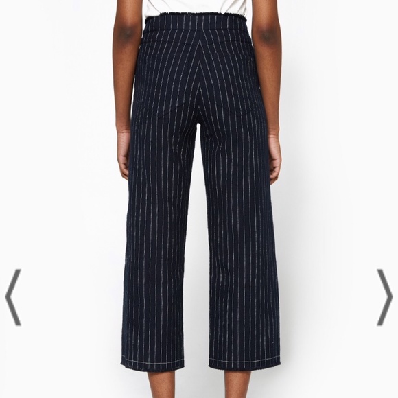 T by Alexander Wang pinstripe cropped trousers - Picture 2 of 6